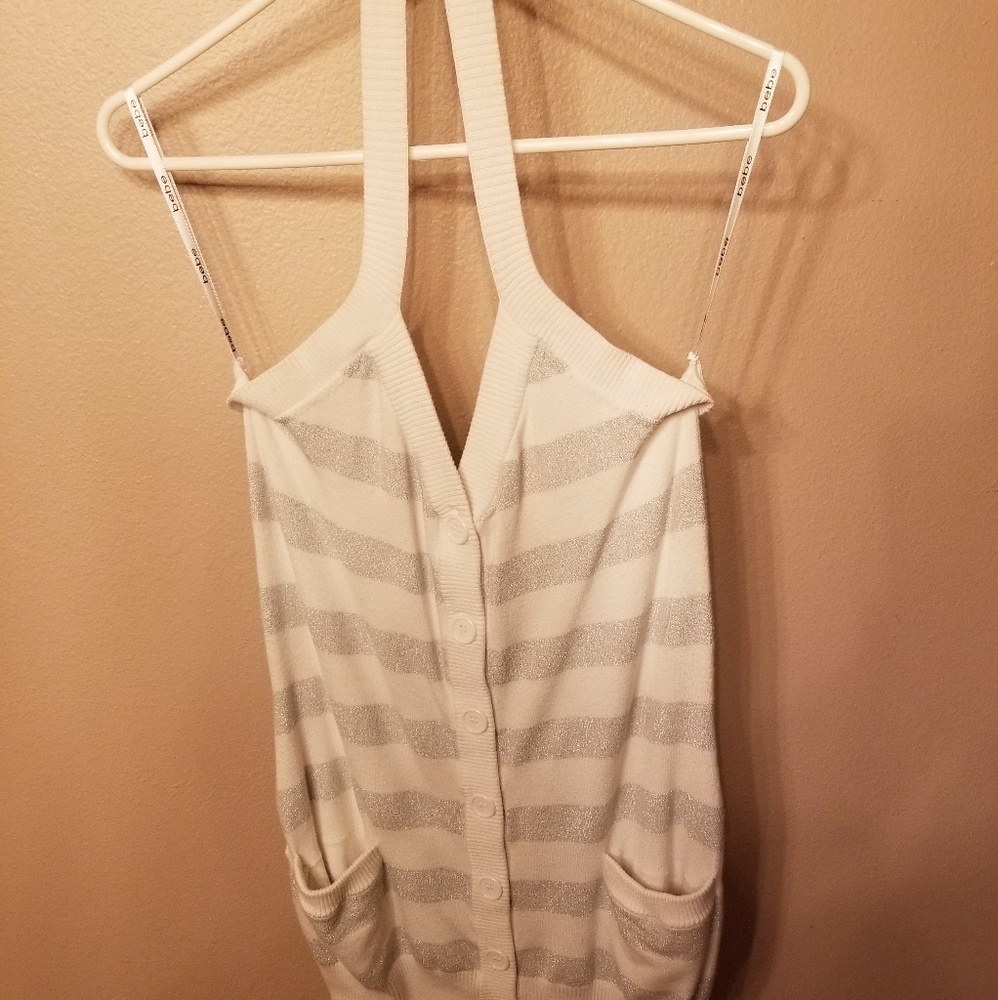 Bebe Casual halter dress.